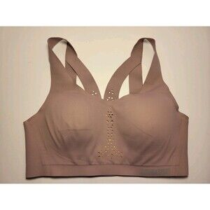 Victoria's Secret Victoria Sport Angel Max Bra Tan Cutout Floral Women Size 32C